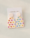 Soft Pottery Dangle Earrings