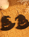 PU Leather Hat Shape Earrings