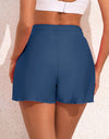 Drawstring Waist Swim Shorts