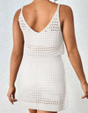 Openwork V-Neck Sleeveless Cover Up Dress