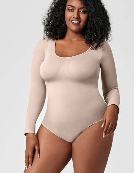 Long Sleeve Shaping Bodysuit