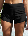 FAM-FAM Drawstring Mid-Rise Waist Swim Shorts