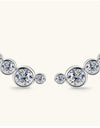 Moissanite 925 Sterling Silver Stud Earrings