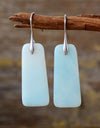 Natural Stone Geometric Shape Earrings