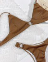 Plunge Spaghetti Strap Swim Set