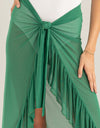 HYFVE Ruffle Trim Cover Up Sarong Skirt