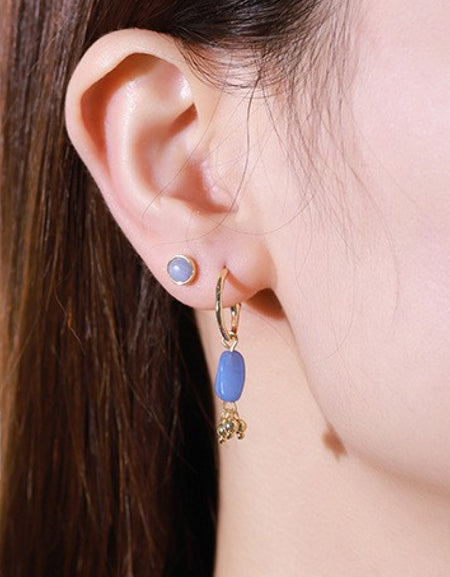 Stone Drop Earrings