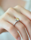 You'are My Lover 2 Carat Moissanite Ring