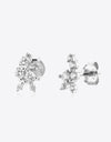 Zircon 925 Sterling Silver Stud Earrings