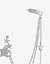 Zircon Star 925 Sterling Silver Single Earring