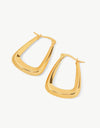 18K Gold-Plated Geometric Earrings