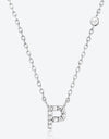 L To P Zircon 925 Sterling Silver Necklace