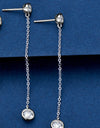 Moissanite Chain Earrings