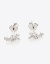 Zircon 925 Sterling Silver Stud Earrings