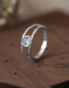 Moonstone Heart 925 Sterling Silver Ring