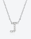 G To K Zircon 925 Sterling Silver Necklace