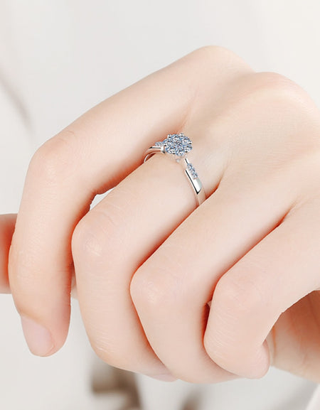 Create Your Dream Life Moissanite Ring