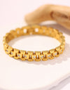 18K Gold-Plated Watch Band Bracelet