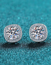 Let Me Love You 1 Carat Moissanite Stud Earrings