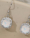 Opal Square Drop Earrings