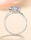 Life Is So Good Moissanite Ring