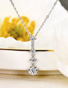 Keep You There Multi-Moissanite Pendant Necklace