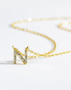 L To P Zircon 925 Sterling Silver Necklace