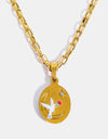 Stainless Steel 18K Gold-Plated Necklace