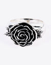 Rose 18K Silver-Plated Ring