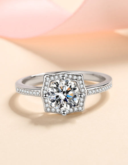 Embrace The Joy 1 Carat Moissanite Ring