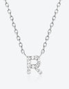 Q To U Zircon 925 Sterling Silver Necklace