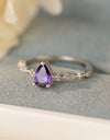 Amethyst 925 Sterling Silver Ring