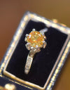 You'are My Lover 2 Carat Moissanite Ring