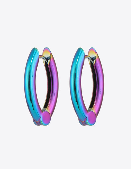 Bring It Home Multicolored Huggie Earrings