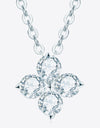 Moissanite Four Leaf Clover Pendant Necklace