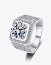 Bring It Home 925 Sterling Silver Moissanite Ring