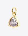 925 Sterling Silver Birthstone Pendant