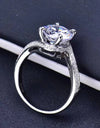 Keep Your Eyes On Me 3 Carat Moissanite Ring