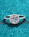 Ready To Flaunt Moissanite Ring