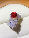 2 Carat Moissanite Adjustable Animal Ring