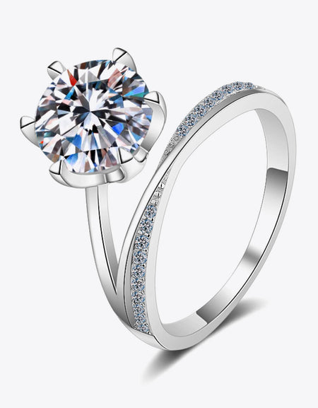 3 Carat Moissanite 6-Prong Ring