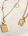 Stainless Steel 18K Gold-Plated Necklace