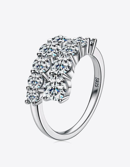 Moissanite 925 Sterling Silver Ring