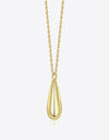 18K Gold-Plated Pendant Necklace