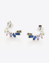 Multicolored Zircon 925 Sterling Silver Earrings