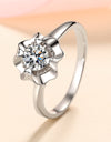 Life Is So Good Moissanite Ring