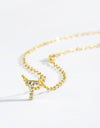 Q To U Zircon 925 Sterling Silver Necklace