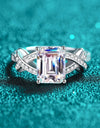 Perfect Days 3 Carat Moissanite Sterling Silver Ring