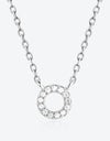 L To P Zircon 925 Sterling Silver Necklace