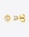 Zircon 925 Sterling Silver Stud Earrings